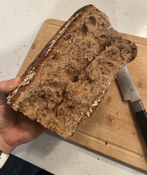 Spelt Sourdough Bread Error