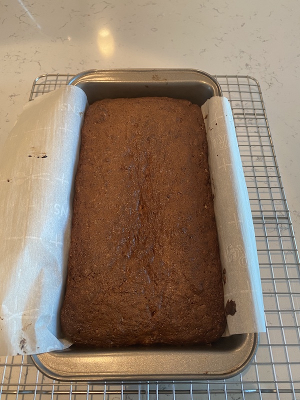 Baked Einkorn Banana Bread